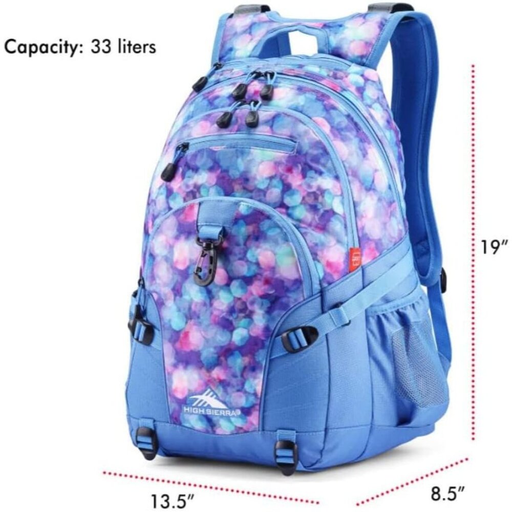 Multi-Compartment Loop Backpack: Water-Resistant … - image 2